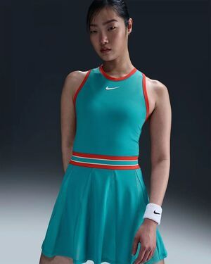 Nike Court Slam Tennis Dress Sabalenka Roland Garros Women's large FZ6742-345